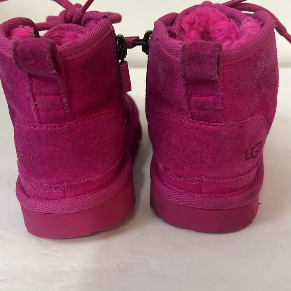 UGG Kids Fuchsia Boots sz 9